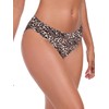 RELLECIGA - Parte inferior de bikini de talle bajo para