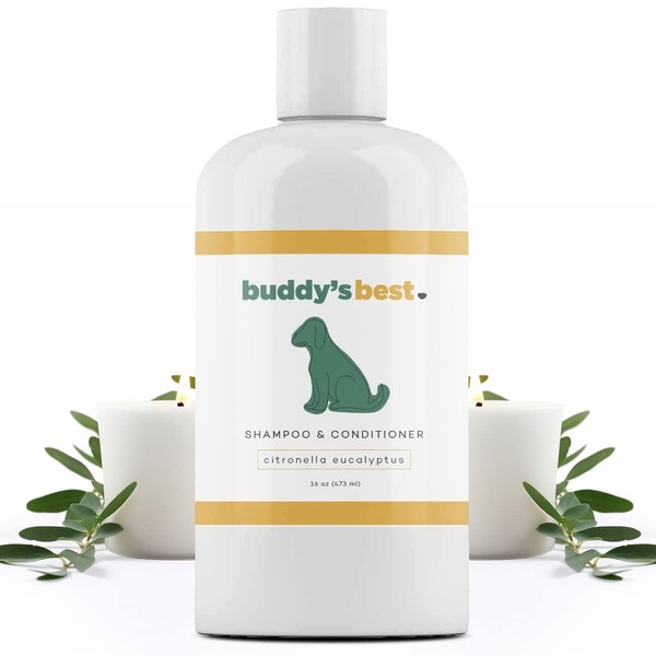 Buddy's Best Dog Shampoo for Smelly Dogs - Dog Shampoo