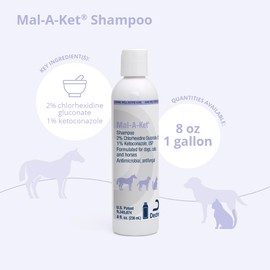 Mal-A-Ket Shampoo for Dogs and Cats, 8 oz