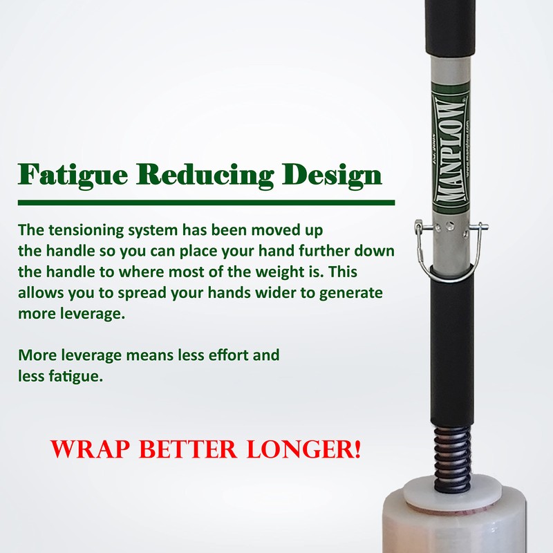 MANPLOW SWD4500 Extra Long Handle Stretch Wrap Dispenser (1)