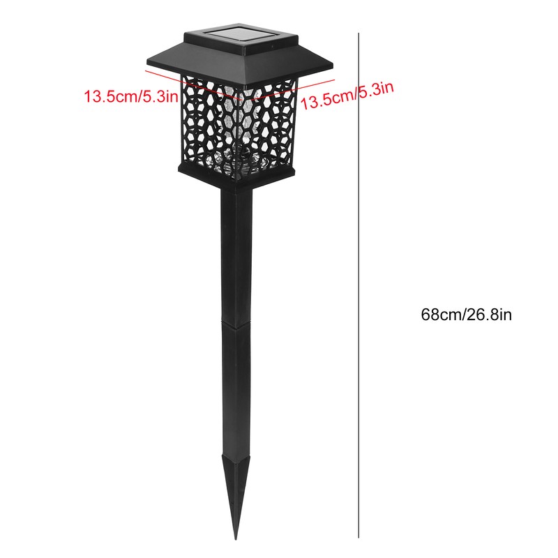 Solar Powered Light Waterproof Mosquito Killer Lamp for Courtyard Garden