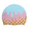 Sporti Ice Cream Scoop Gorro de natación de silicona