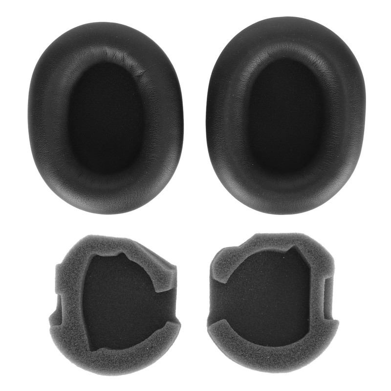 Headphone Ear Pads Protein Leather Noise Insulation Memory Foam Sponge