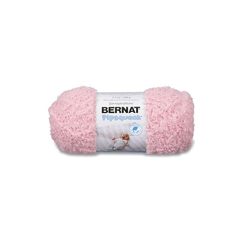 Bernat Pipsqueak Yarn, 3.5 oz, Gauge 5 Bulky, Tickle Me
