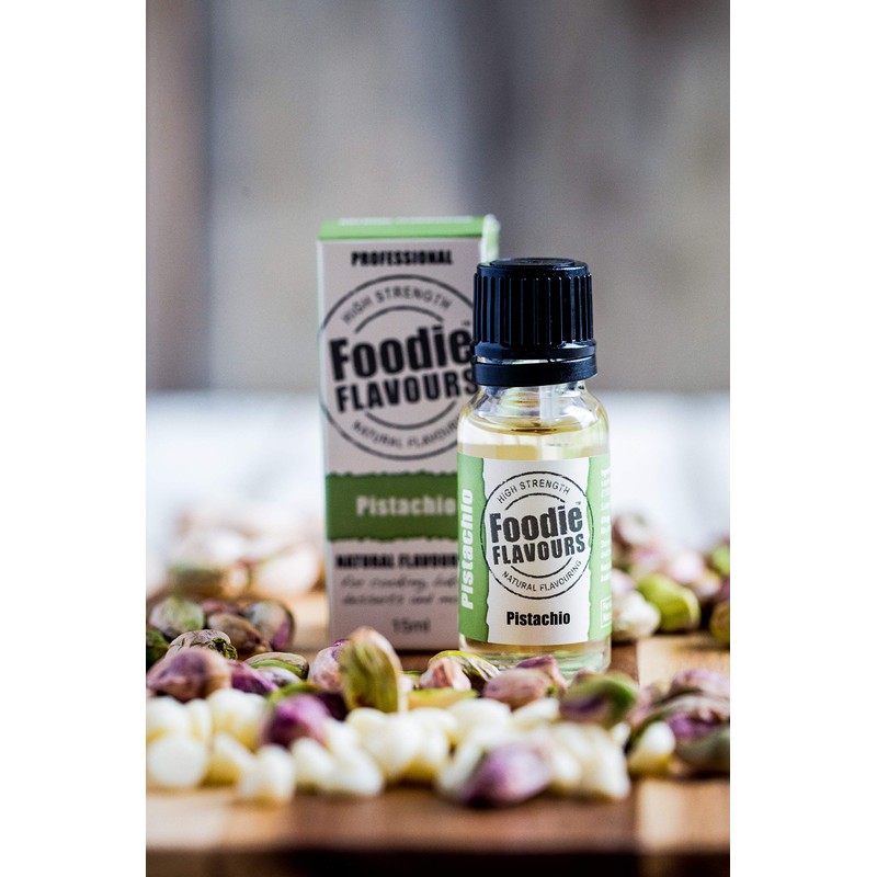 Pistachio Natural Food Flavouring 15ml - Foodie Flavours