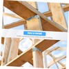 ORFOFE 20pcs Joist Hangers Face Mount Hurricane Ties for Wood