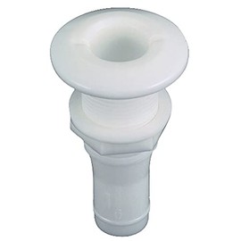 Perko Thru-Hull Connections - 5/8" White Plastic