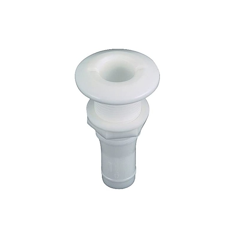 Perko Thru-Hull Connections - 5/8" White Plastic