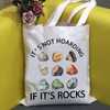 G2TUP Rockhounding Gifts Rock Collector Shoulder Bag Geologist Tote Bag