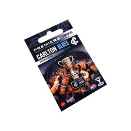 Carlton Blues AFL Premiers 1995 Trophy Lapel Pin