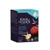 Four O'Clock Organic Fairtrade White Tea Ginger Lychee, Non-GMO, Kosher,