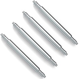VintageTime Watches | 4 x Strap Pins 2mm Spring Bar Pins | Pack of 4 | Stainless Steel - 18mm 20mm 22mm (22mm)