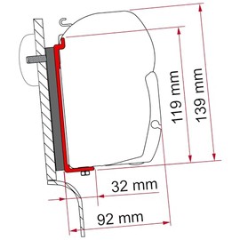 Fiamma Awning Kit High Roof Westfalia