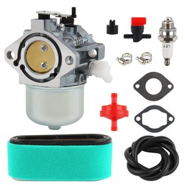 DOCAS 699831 694941 Carburettor Kit Compatible with Briggs & Stratton 283702 283707 284702 284707 284777 286702 286707 289707 28D7 02 28 D707 28M706 Motor Lawn Mower