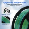 FLASHFORGE Rapid PLA Filament 1.75mm +/- 0.02mm Yellow to Green