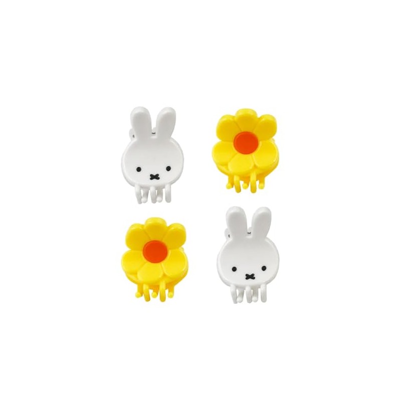 SHOBIDO Miffy Mini Clip Set of 4 MF46382 Dick Bruna