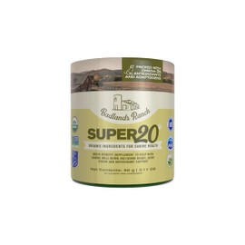 by Katherine Heigl- Super20 Canine Supplement Organic Ingredients Multi-Benefit Supplement, Ashwagandha, Help w/Canine Well-Being, Heart, Joint, Vision, Antioxidant Support (30 Scoops)