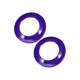 Motoforti 2pcs a Pillar Speaker Decoration Cover Interior Accessories for Jeep Wrangler JK 2007-2014 Purple Long-Lasting