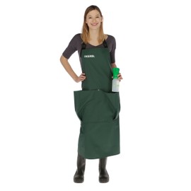 Kerbl Premium Milking Apron Dark Green Size S 110 x 118 cm, dark green