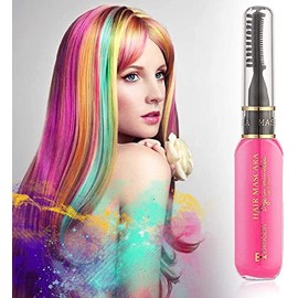 12 Colores temporales para el Cabello al Instante Tinte para el Cabello Lavable Gran Regalo r, cumpleaños, Fiestas, Concierto