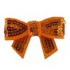 QingHan Little Girls' Paillette Sequin Hair Bow 1.8" With Alligator
