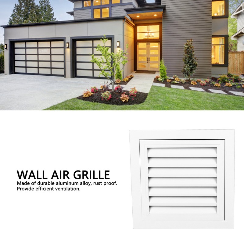 Gable Vent 35x35cm Outer Size 29.5x29.5cm Inner Size Wall Air