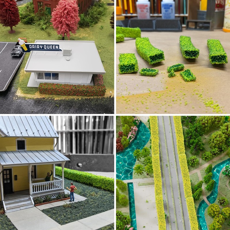 HAOBIN Static Grass Model Making Grass Scattered Grass for Model