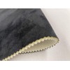 Upholstery Micro Suede Double Bonded Foam Headliner Fabric (Black)