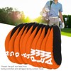 Golf Club Putter Headcover, 10Pcs 1 Set Golf Putter Protector