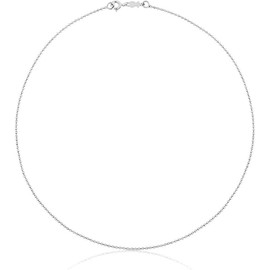 TOUS Gargantilla de Plata de Primera Ley para Mujer, Clásica, Colección Chain