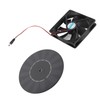 10W Solar Powered Exhaust Fan Monocrystalline Silicon Solar Panel Fan