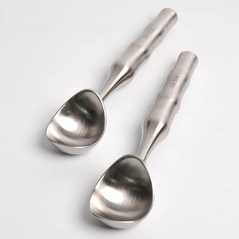KXLCGYK Ice Cream Scoop Ice Cream Spoon 18-8 Stainless Steel