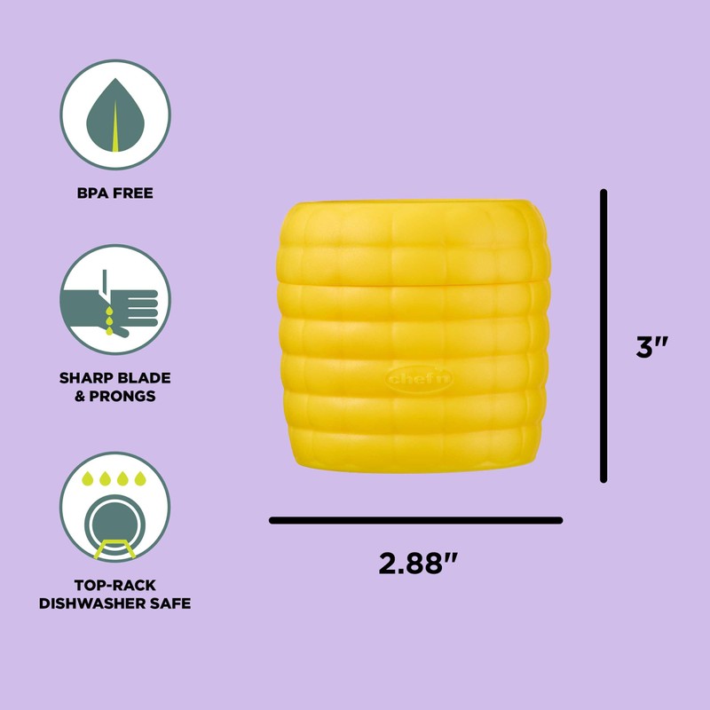 Chef’n Cob Plus Corn Stripper and Peeler for Corn on