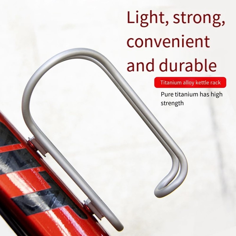 Tsudoku Bicycle Kettle Rack Titanium Alloy Hollow Riding Water Bottle