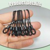 LvYiLinggg Multifunctional Phone Straps, String Parts, Black, 10 Pieces, Pine
