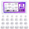 24 PCS Bathtub Jet Covers 4 Sizes Silicone Hole Plug