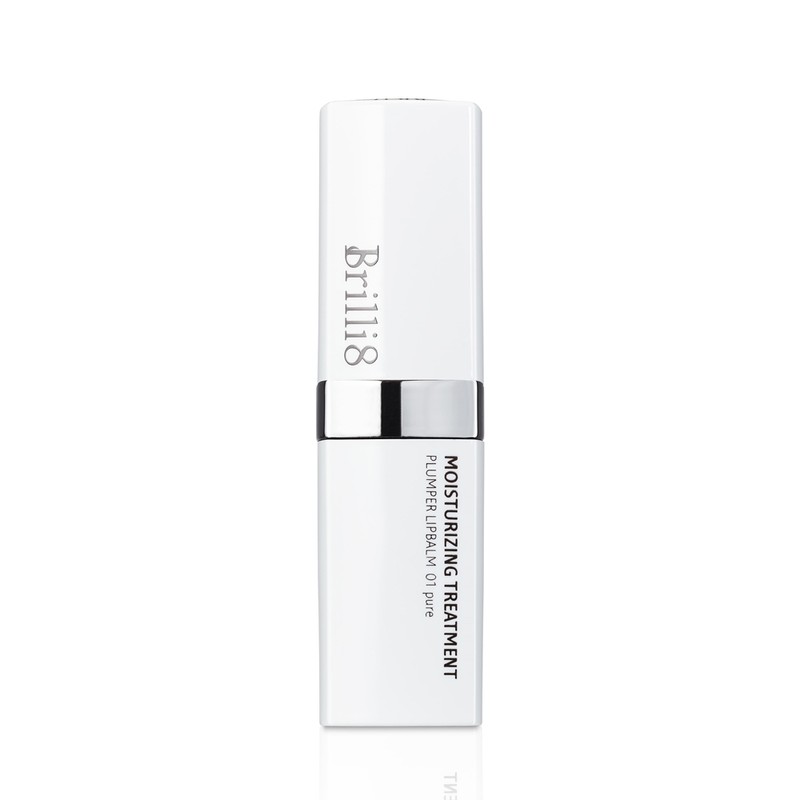 Brilli8 Moisturizing Treatment Plumper Lip Balm 01 Pure / 브릴리에잇
