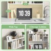 IFANNY Desk Hutch, Desktop Shelf with 4 Shelves, Desk Bookshelf