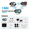 FreedConn Motorcycle Intercom Wireless Headset Speaker TMAX PRO Helmet Bluetooth