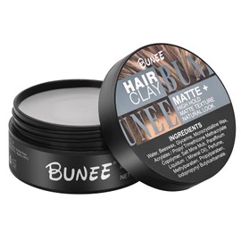 ZIBARBER Hair Clay，Super High Hold, Matte Finish，organic ingredients that promote hair and scalp health，For Natural Texture Hairstyles (100g)