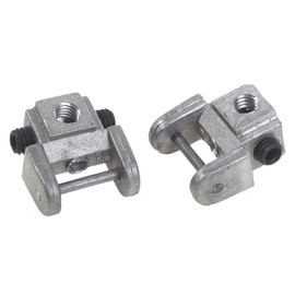 Gralara 2Pcs Scroll Saw Blades Holders Conversion Kits, Pin-less Adapter Upper Lower Blade Holders Clamps, Easy to Use