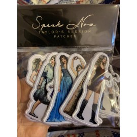 Taylor Swift 2023 Taylor Swift Speak Now Album Eras Tour Patch Set Taylor’s Version
