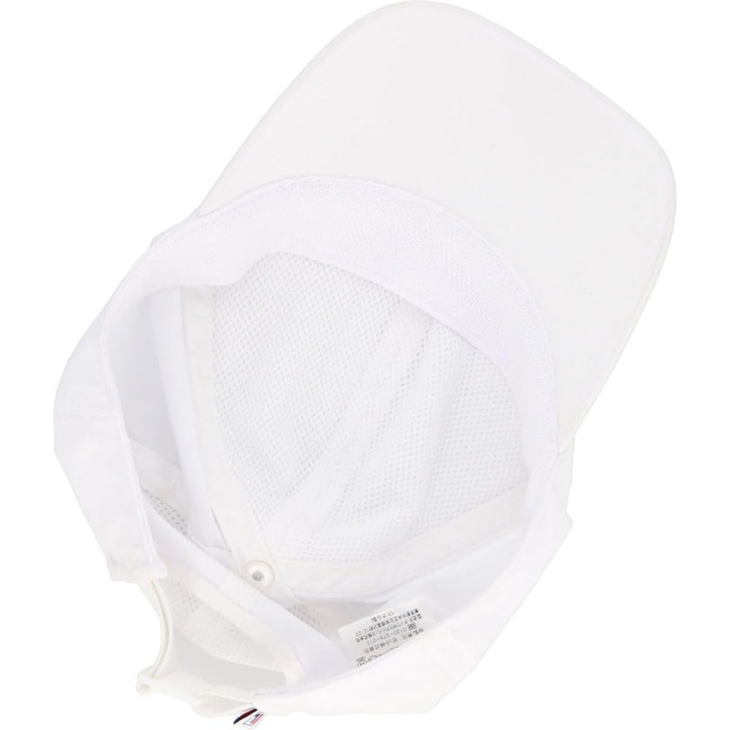 FILA Mesh Insert UV-Resistant Logo Cap, Unisex Adult, white, 57