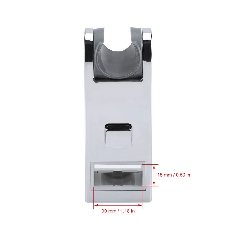 ‎AUNMAS Shower Slider Bar, Adjustable Height Shower Slider Bar Rail