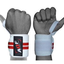 AQF Power Weight Lifting Wrist Wraps Supports Gym Training Fist Straps