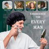 Shower Cap for Men, Waterproof Bath Shower Caps Double Layer