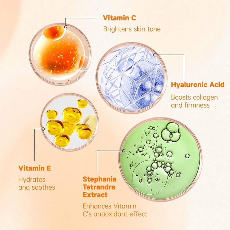 VGO Paquete De 2 Sueros Faciales Con Vitamina C
