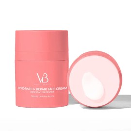 Hydrating Face Cream for Dry Skin, Moisturizing & Skin Barrier Support, Lightweight Daily Facial Cream for Smooth, Soft Skin, Day & Night Use