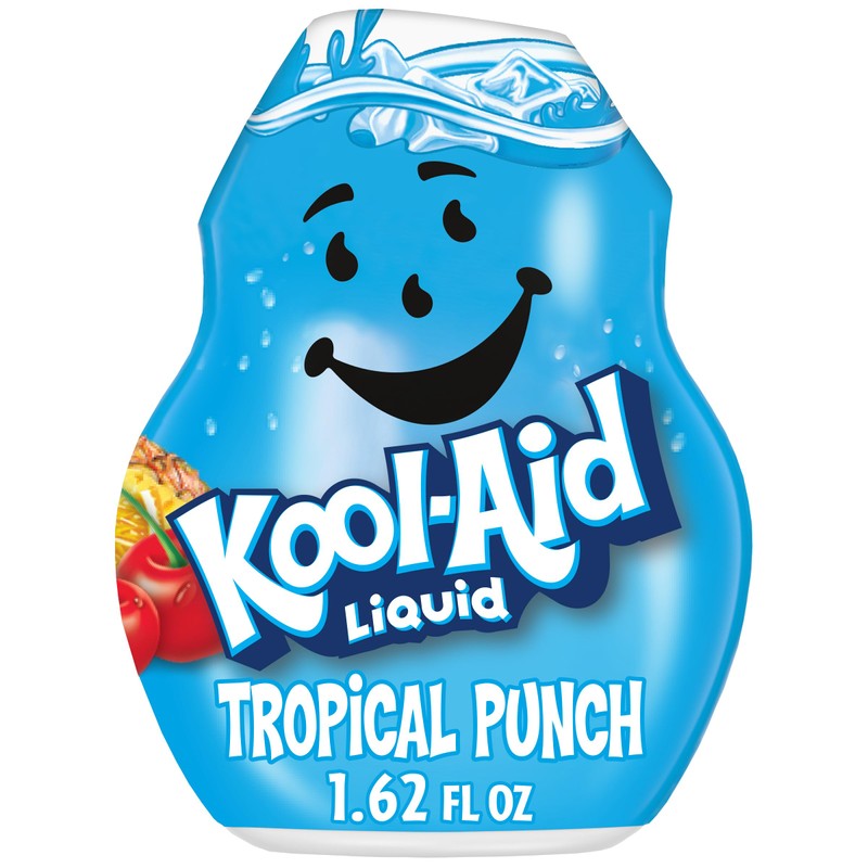 Kool-Aid Tropical Punch Liquid Drink Mix, 1.62 fl oz(Case of