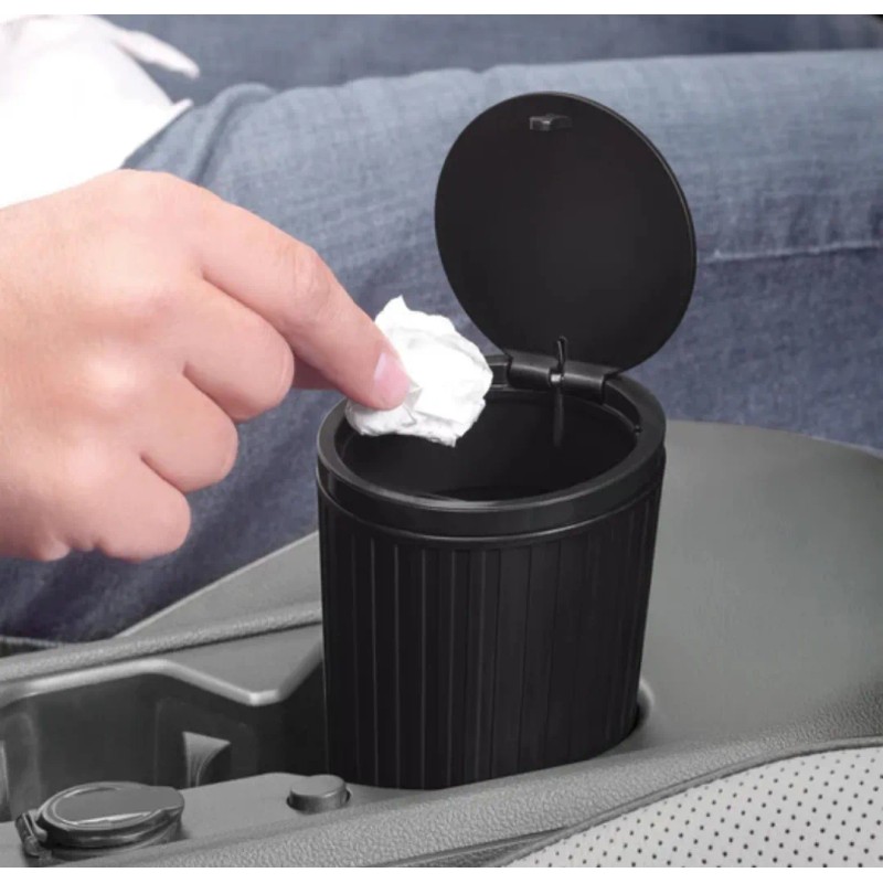 Mini Basurero Push Para Automóvil Betterware Carro Portavaso